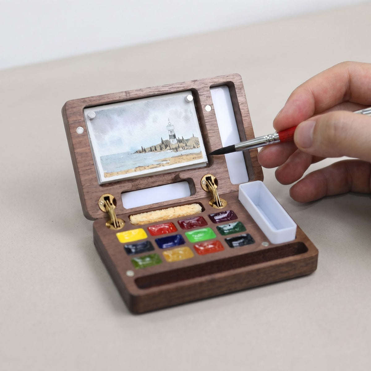 ArtMate - Kit de Création en Noyer Fait Main