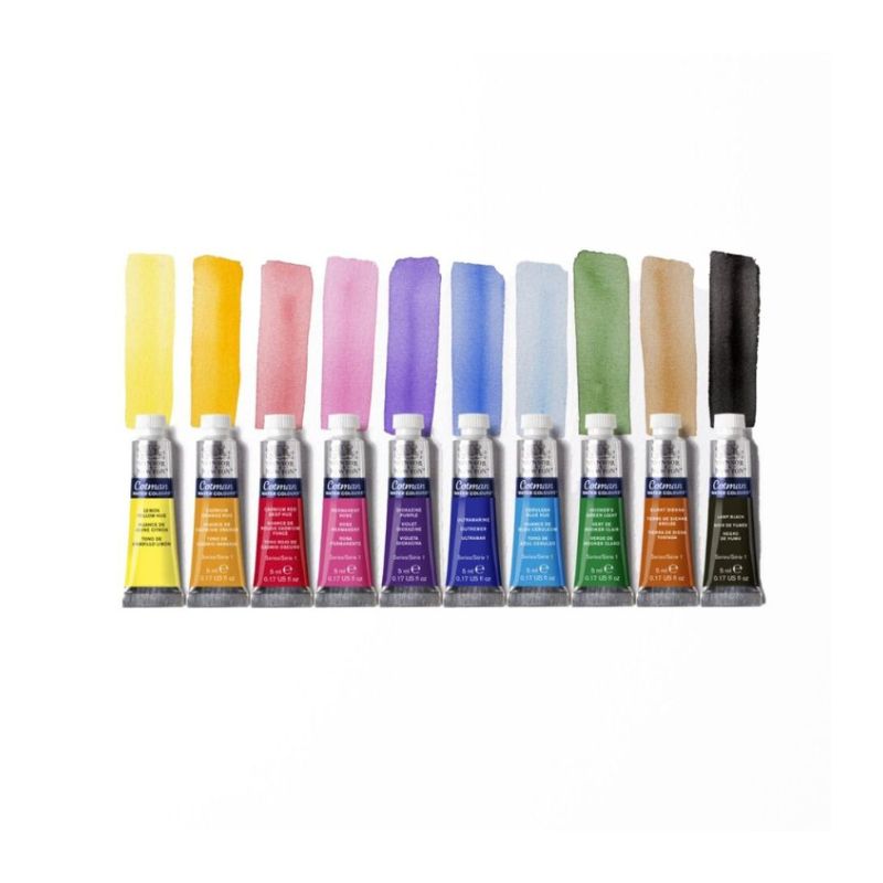 Winsor & Newton® Cotman - Ensemble d'aquarelle de 10 pièces